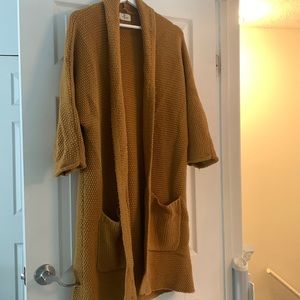 Erinn cardigan - mustard colour